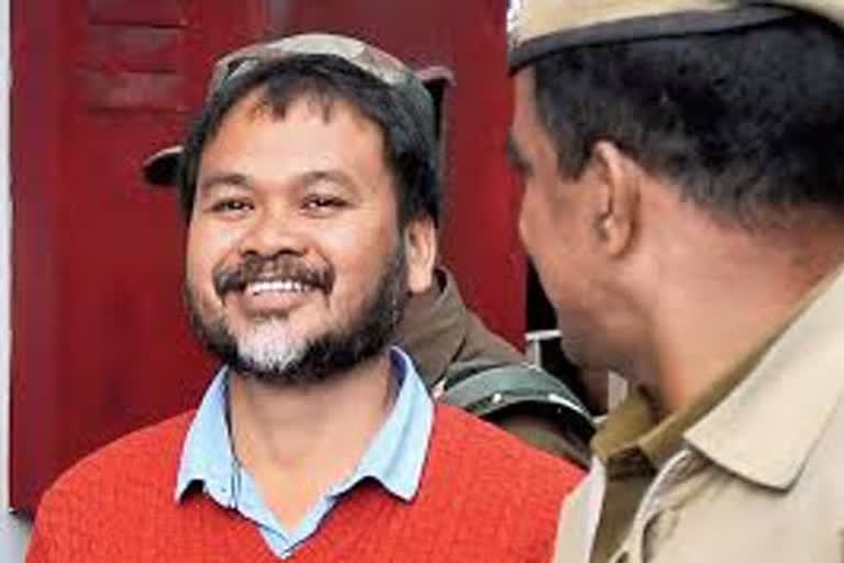 Raijor Dal chief Akhil Gogoi  Raijor Dal chief Akhil Gogoi returns to custody  Raijor Dal chief Akhil Gogoi custody  Raijor Dal chief Akhil Gogoi news  MLA Akhil Gogoi  MLA Akhil Gogoi returned to custody  Anti-Citizenship (Amendment) Act movement  Anti CAA protest  MLA Akhil Gogoi  Raijor Dal  എംഎൽഎ അഖില്‍ ഗൊഗോയി  എന്‍ഐഎ പ്രത്യേക കോടതി  സിബ്‌സാഗര്‍ എംഎല്‍എ  റൈജോര്‍ ദള്‍ പ്രസിഡന്‍റ്  പൗരത്വ ഭേദഗതി നിയമം  ഗുവഹത്തി