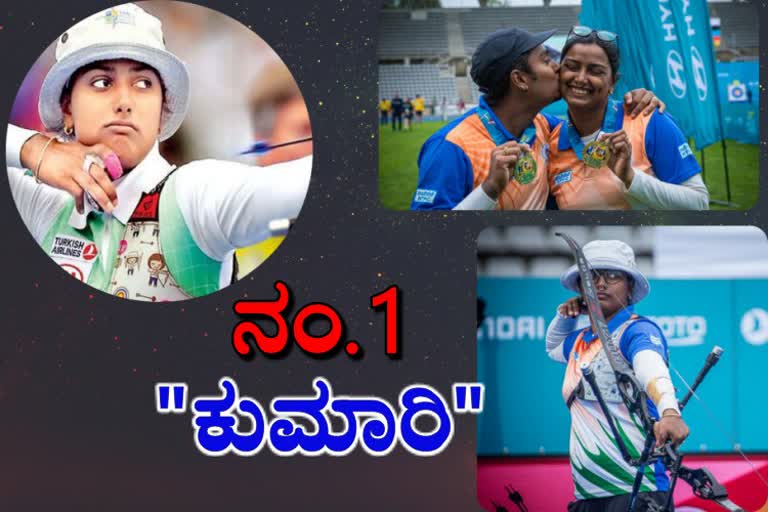 Archer Deepika Kumari becomes world No. 1 after winning gold at WC