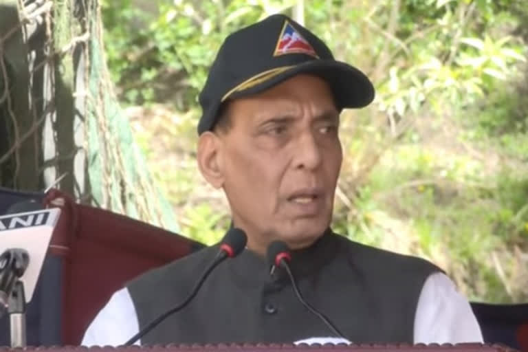 Defence Minister Rajnath Sing