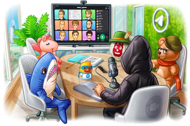 Telegram,  group video calling