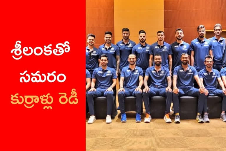 Dhawan-led Indian team departs for Sri Lanka tour