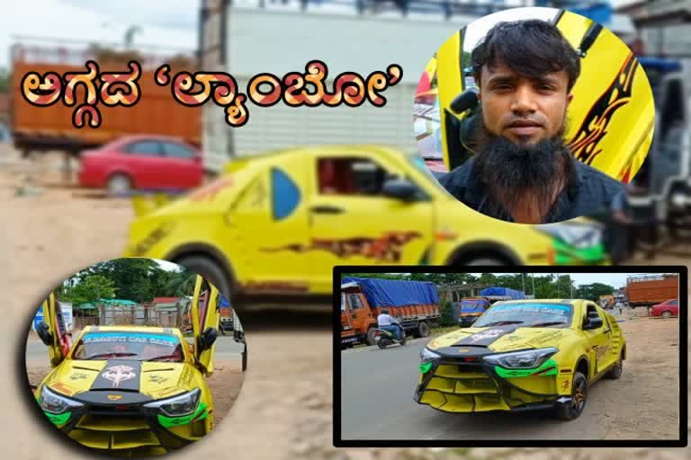 Car lover have created his own version of Lamborghini