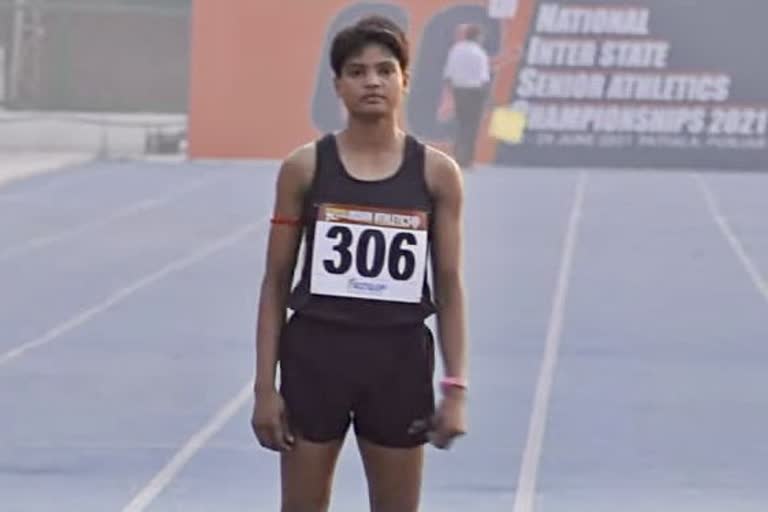 Pooja Teji won gold medal,  Won Gold Medal in National Athletics