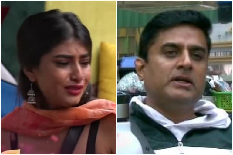 Divya Suresh cried in Big boss house