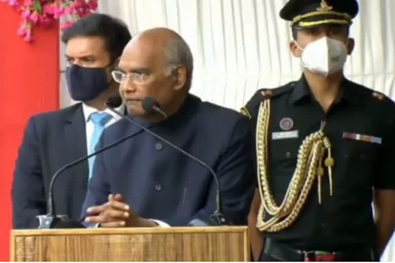 even teachers are earning more than me, said President Ram Nath Kovind