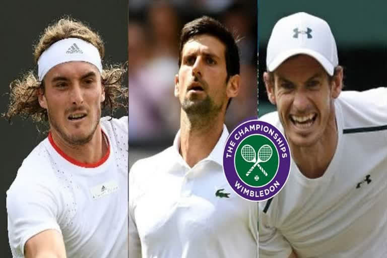wimbledon 2021 Novak Djokovic, Andy Murray through, Stefanos Tsitsipas out at Wimbledon