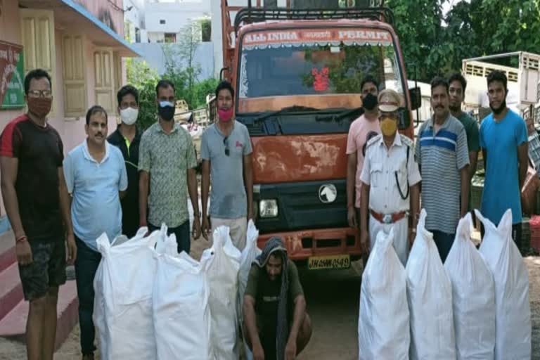 ganja seized in berhampur