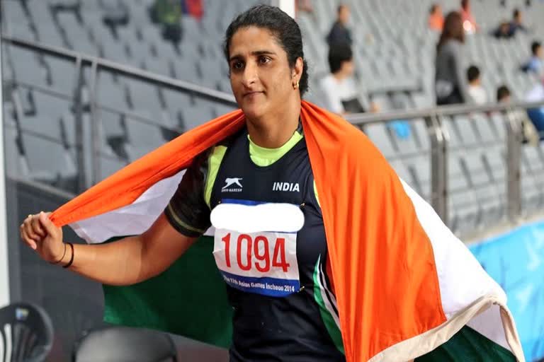 discus thrower  discus throw  Tokyo Olympics  Seema Punia  സീമാ പുനിയ  ഡിസ്കസ് ത്രോ  ഡിസ്കസ് ത്രോ താരം