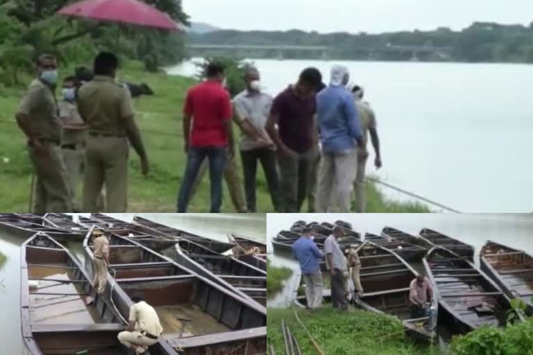 ചാലിയാറില്‍ മണല്‍ക്കടത്ത് സജീവം  Sand smuggling active in Chaliyar river  Police taken 18 boats into custody  വാഴക്കാട് പൊലീസ്  Vazhakad Police  The police action was taken in the wake of widespread complaints.  കോഴിക്കോട് വാര്‍ത്തകള്‍  kozhikode news