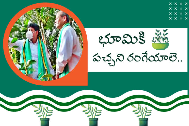 MP Santosh Kumar, Green India Challenge, Haritha haram