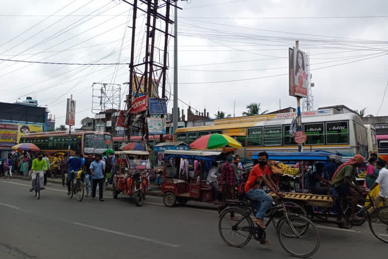 private bus services not start in Kakdwip while people are suffering for that