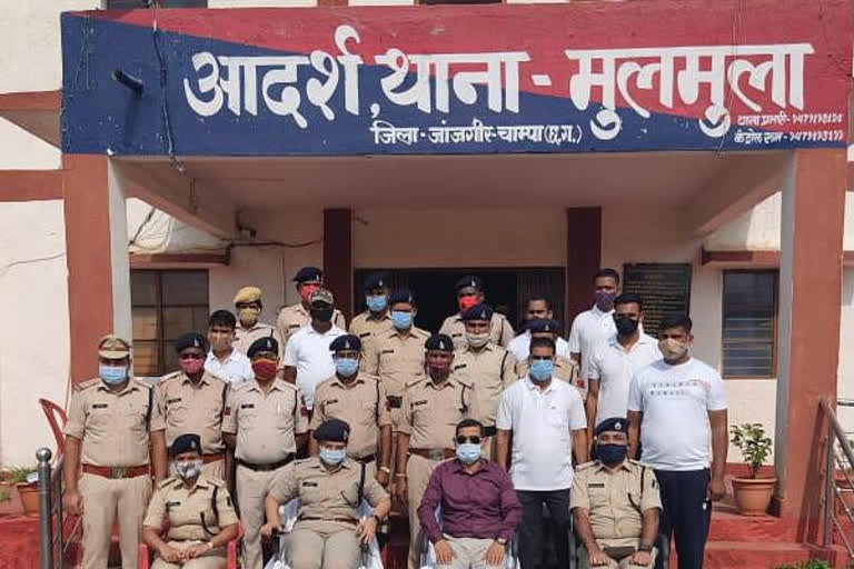 chhattisgarh first yoga center started in Mulmula police station