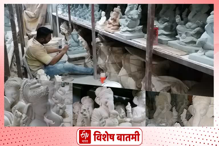 ganesh idol makers facing financial crises due to corona pandemic in pune