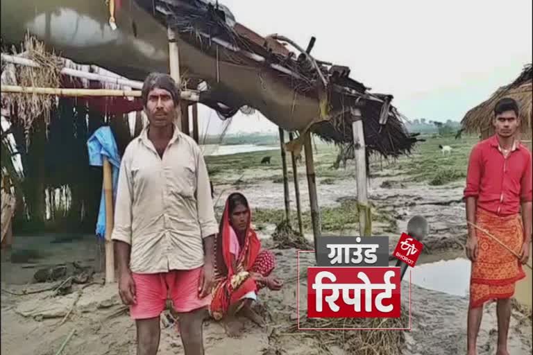 कई घरों में पंडई नदी का पानी घुसा