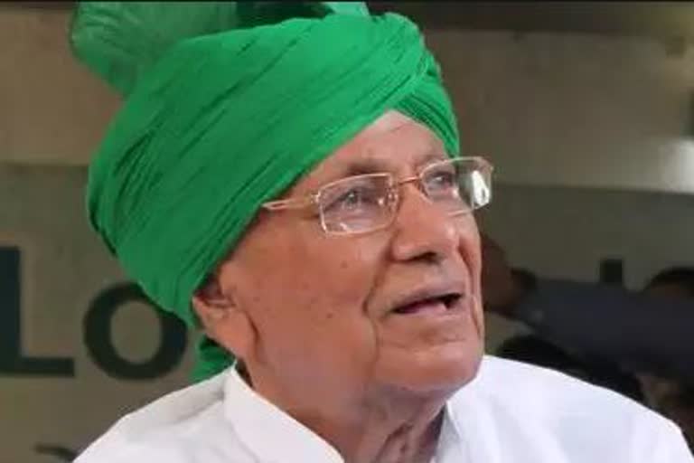 ഓം പ്രകാശ് ചൗട്ടാല  തിഹാർ ജയിൽ  O P Chautala  om-prakash-chautala-released-from-tihar-jail  former-haryana-cm  തിഹാർ ജയിലിൽ നിന്ന് വിട്ടയച്ചു  അധ്യാപക നിയമന അഴിമതി