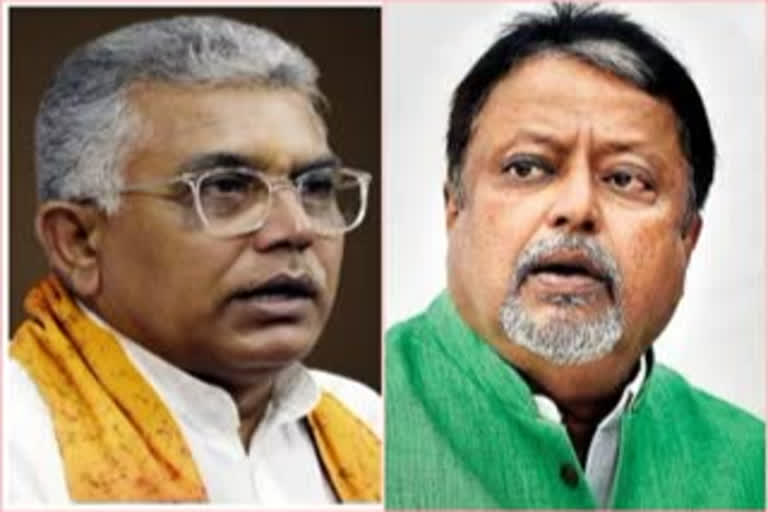 dilip ghosh slams mukul roy on his seating arrangement in west bengal assembly