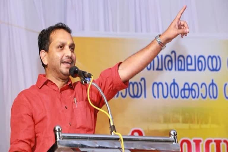 K Surendran  കെ.സുരേന്ദ്രന്‍  കേന്ദ്രനയം  കൊവിഡ്  Covid  Corona  ബി.ജെ.പി  BJP  ആരോഗ്യമന്ത്രി  കൊവിഡ് മരണം  ആന്‍റിജന്‍ ടെസ്റ്റ്  Antigen test  health minister  Veena George  വീണ ജോർജ്