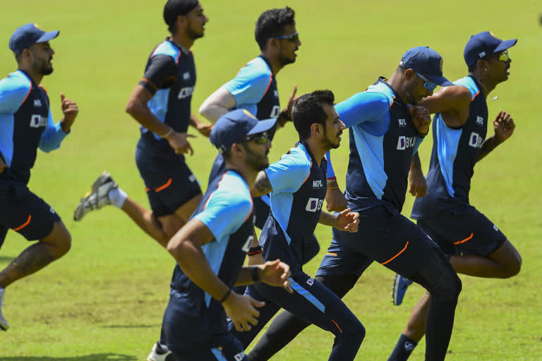 Dhawan-led Indian team starts training in Sri Lanka