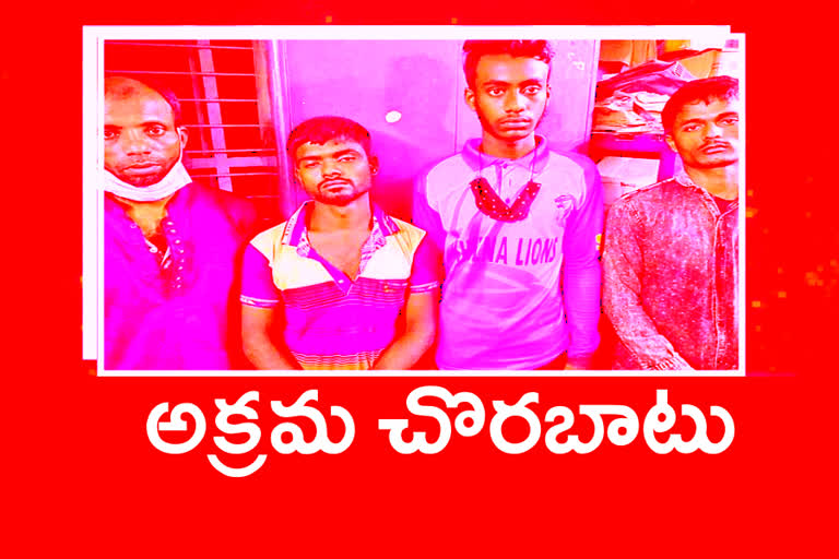 Eight Bangladeshis in AP police custody