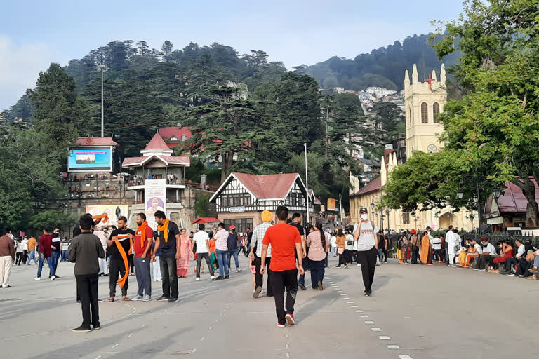 shimla tourists news, शिमला पर्यटक न्यूज