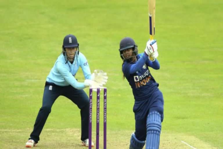 Mithali raj's match winning knock helped india to win against england by 4 wickets