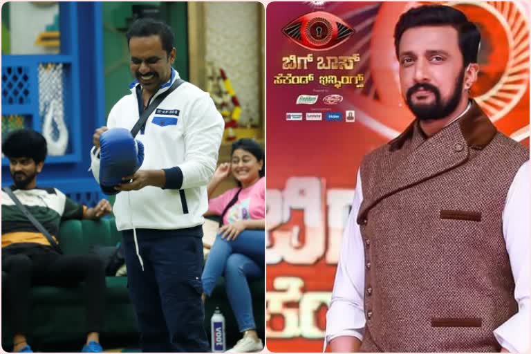 sudeep took class to chakravarty chandrachood in  Big Boss Season 8