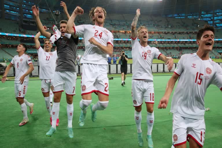 england and denmark reach the semi finals in euro 2020