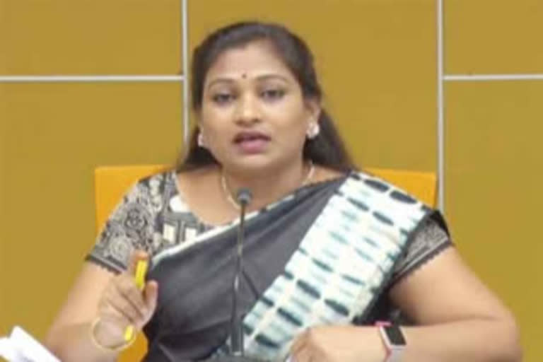 tdp leader anitha letter to  National Commission for Women