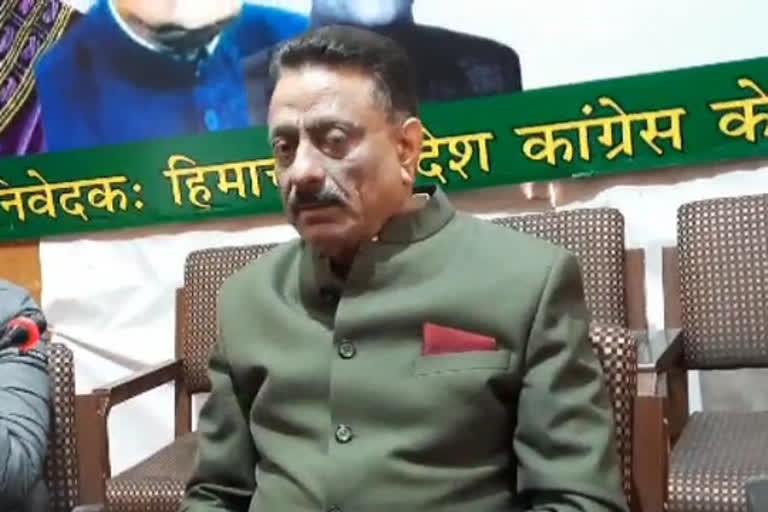 Himachal Congress President Kuldeep Singh Rathore