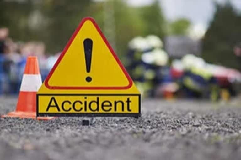 Road accident in jodhpur, జోధ్​పుర్​ రోడ్డు ప్రమాదం