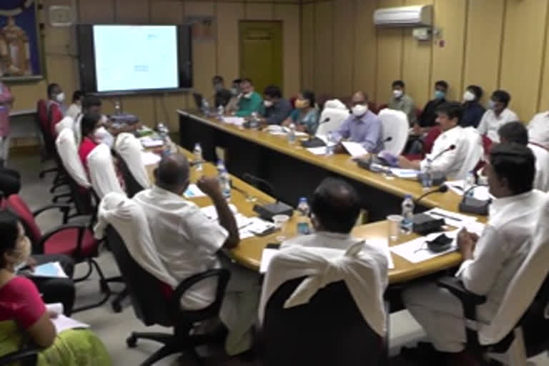 PAC Chairman Review on various branches in Tirupati