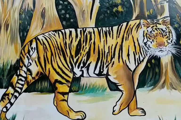 Counting of tigers in Palamu Tiger Reserve