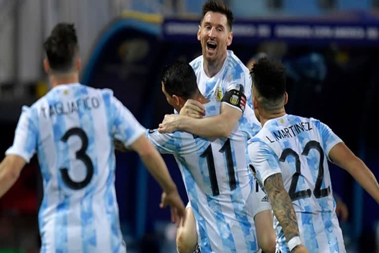 copa america  കോപ്പ അമേരിക്ക  Argentina vs Colombia  അർജന്‍റീന  കൊളംബിയ