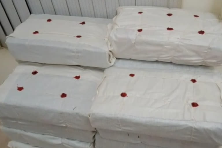 Excise Department seized 1200 kg cannabis worth rupees 1 crore 70 lakhs from alipurduar