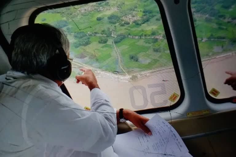 Chief Minister Nitish Kumar will take an aerial view of the flood-affected areas today