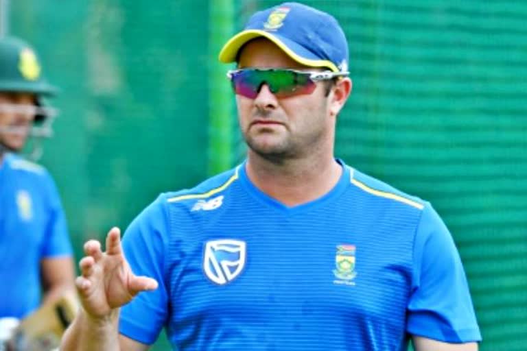 Mark Boucher statement  Mark Boucher  T20 World Cup  less scores  Sports news  खेल समाचार  खेल समाचार की खबरें  क्रिकेट में क्या हो रहा  टी20 वर्ल्ड कप  कोच मार्क बाउचर  आईपीएल