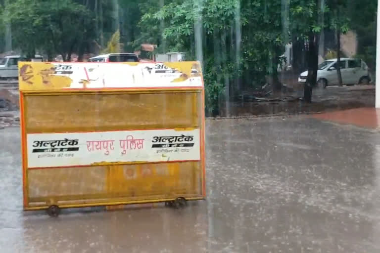 Chance of rain in Chhattisgarh today