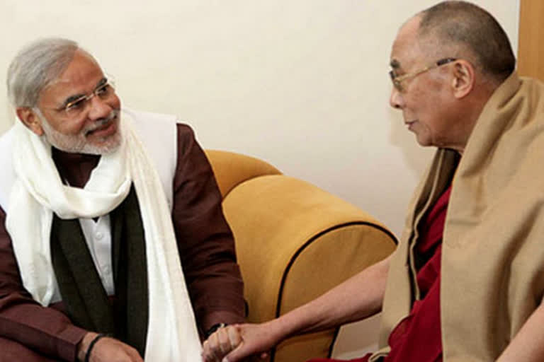 Prime Minister Narendra Modi calls Dalai Lama to wish him his birthday