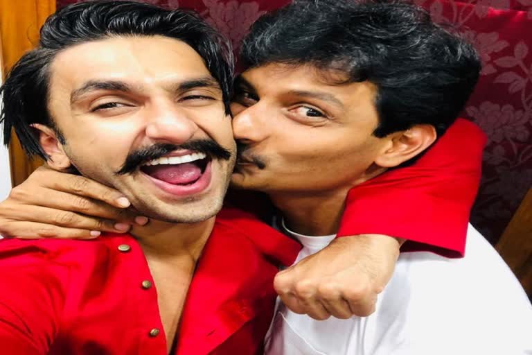 birthday  jiiva  ranveer singh  jiiva wishes ranveer singh oh his birthday  രൺവീർ സിങ്ങിന് ജന്മദിനാശംസകളുമായി നടൻ ജീവ  ജീവ  രൺവീർ സിങ്  കബീർ ഖാൻ  83  കപിൽ ദേവ്  ദീപിക പദുകോൺ