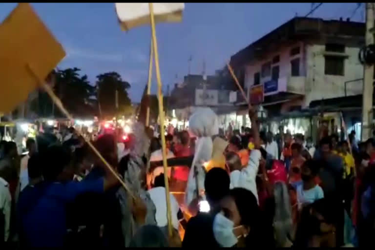 Protest at Argora Chowk
