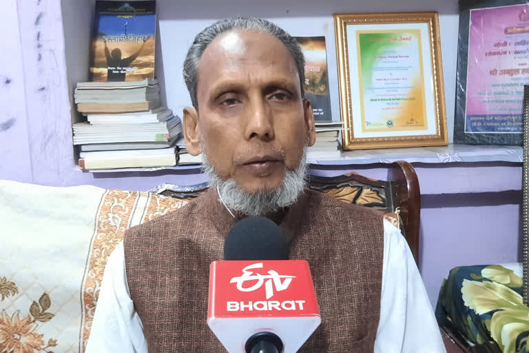 etv-bharats-special-interview-with-famous-poet-abdul-haq-sehar-muzaffarnagari