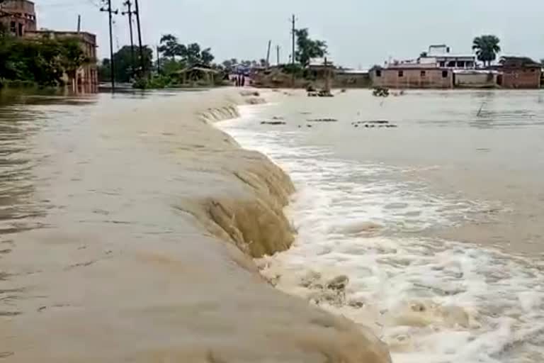 Flood in muzaffarpur