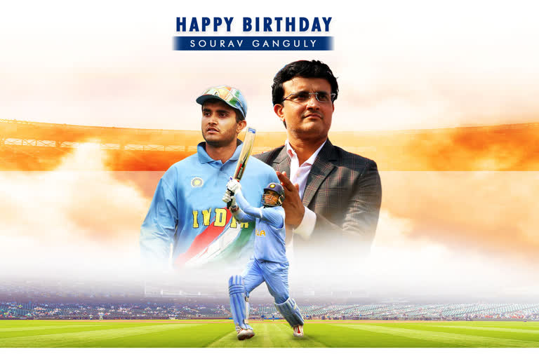 Sourav Ganguly celebration, Sourav Ganguly celebration is 49th birthday, Sourav Ganguly birthday, Sourav Ganguly birthday 2021, Sourav Ganguly birthday 2021 news, ಸೌರವ್​ ಗಂಗೂಲಿಗೆ ಜನ್ಮದಿನ ಆಚರಣೆ, ಸೌರವ್​ ಗಂಗೂಲಿಗೆ 49ನೇ ಜನ್ಮದಿನ ಆಚರಣೆ, ಸೌರವ್​ ಗಂಗೂಲಿ ಜನ್ಮದಿನ, ಸೌರವ್​ ಗಂಗೂಲಿ ಜನ್ಮದಿನ 2021, ಸೌರವ್​ ಗಂಗೂಲಿ ಜನ್ಮದಿನ 2021 ಸುದ್ದಿ,