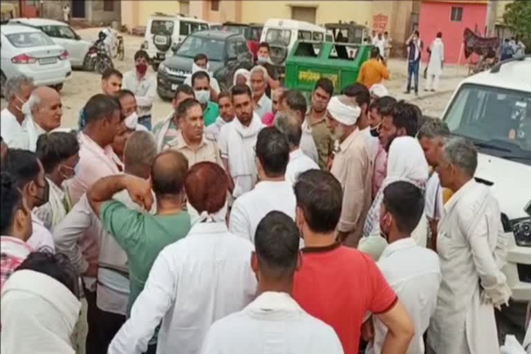 भरतपुर में महिला की मौत, woman died in bharatpur