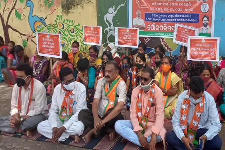 bjp strike in raygada