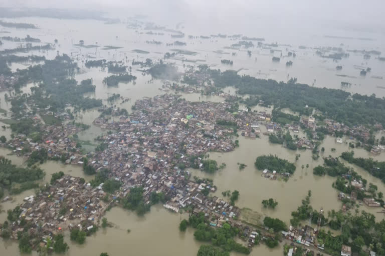 मोतिहारी बाढ़ क्षेत्र