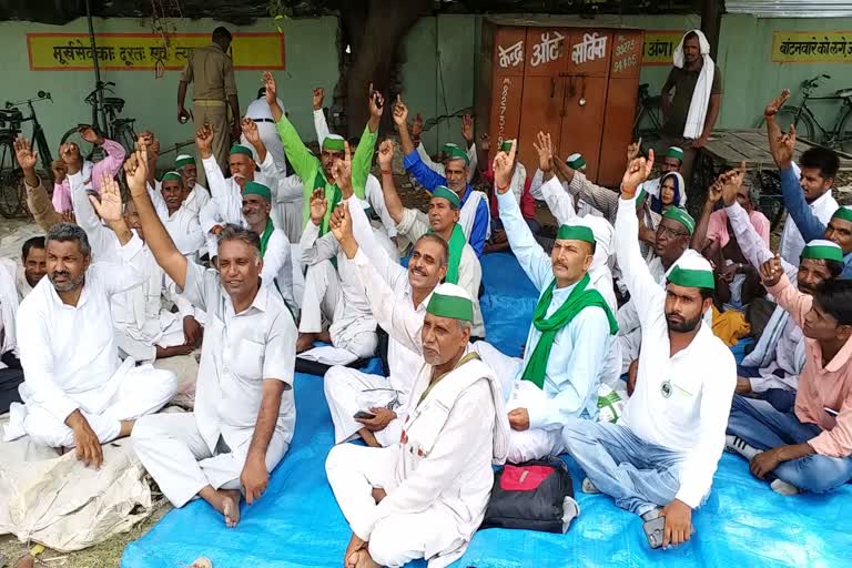 kisan sanyukta morcha protests against bjp