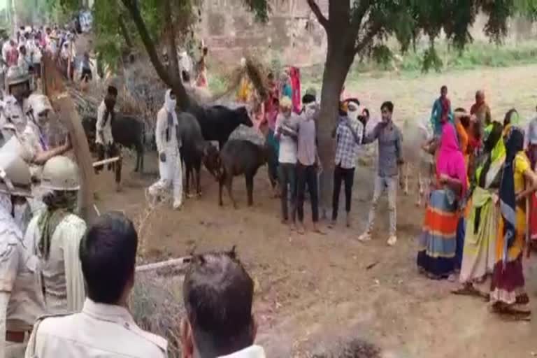 ruckus in ramgarh of alwar