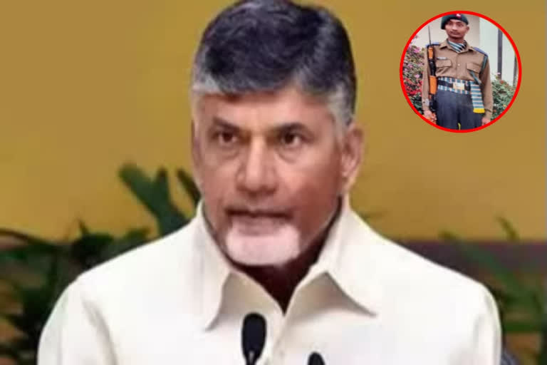 tdp chief chandrababu naidu condolences to jawan jashwanth reddy