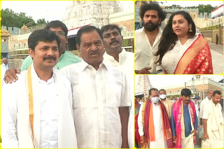 vip darshans in tirumala